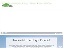 Tablet Screenshot of lascumbres.com.gt